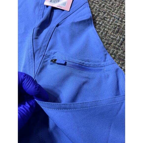 Ava Therese Scrub Top Style 1084 Color Ceil Womens XXS NWT - Picture 5 of 11